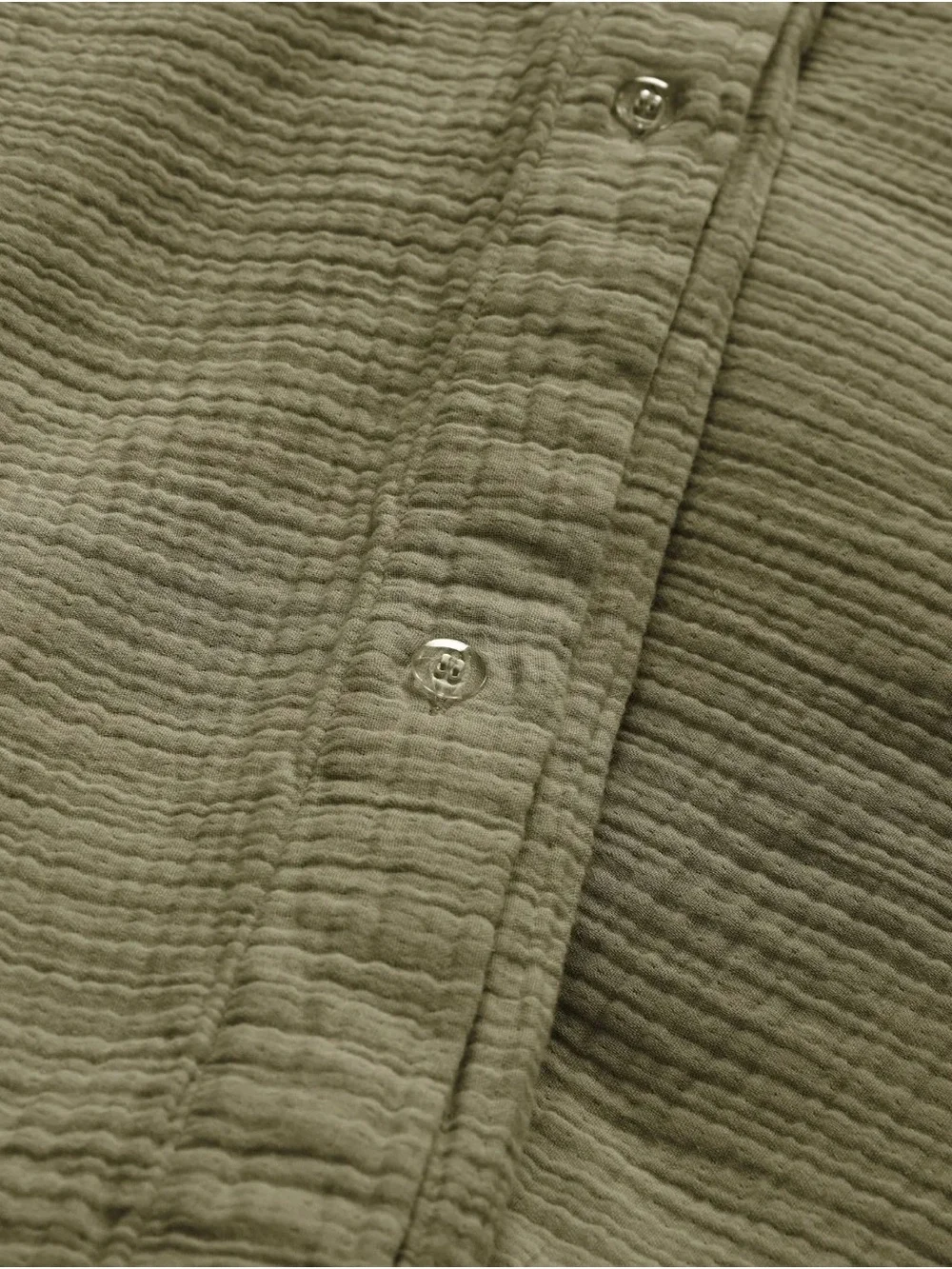 Quince Organic Cotton Gauze Duvet Cover Set - Olive